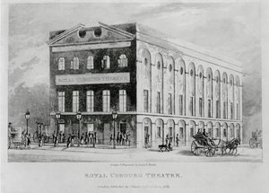 The Royal Coburg Theatre, Surrey, 1826